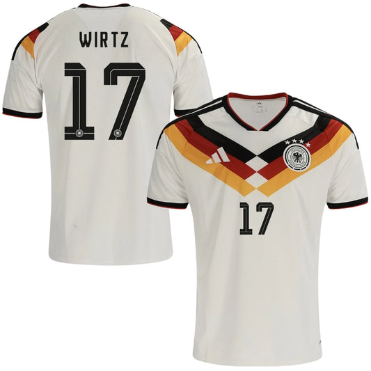 Germany Home Wirtz 17 Fan Jersey Shirt 2026 World Cup Go Jersey