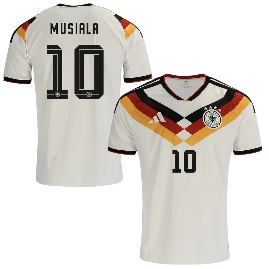 Germany Home Musiala 10 Fan Jersey Shirt 2026 World Cup Go Jersey