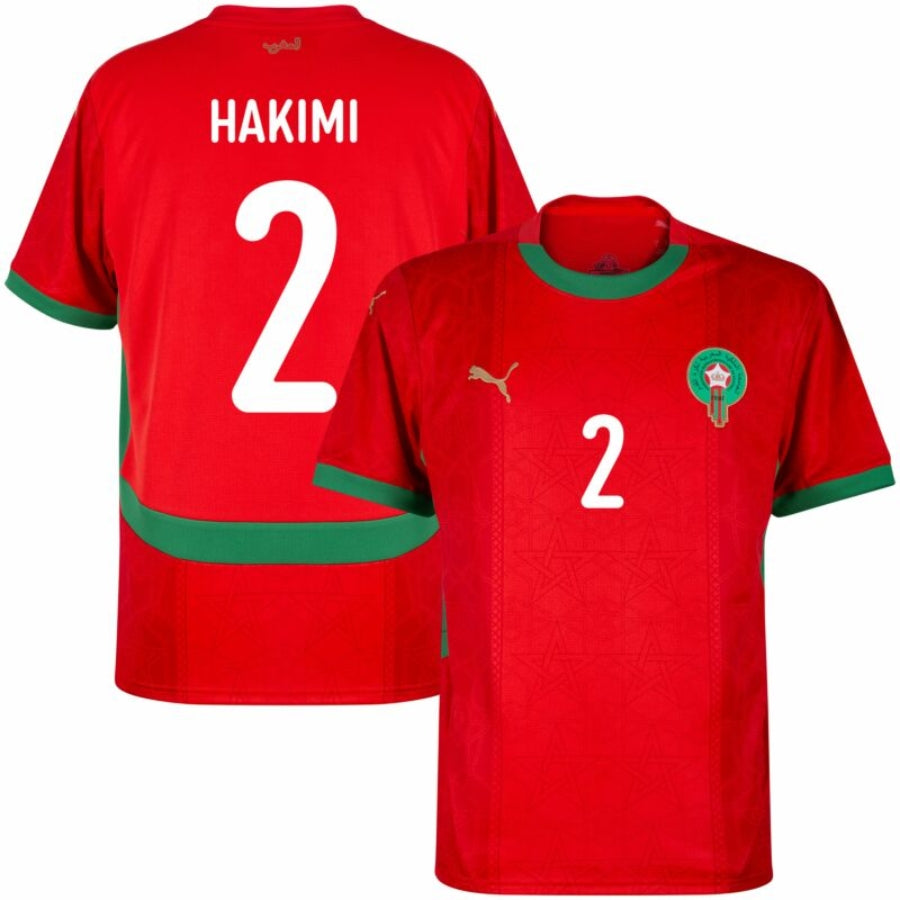 Marocco Home Hakimi 2 Player Version 2026 World Cup GoJersey