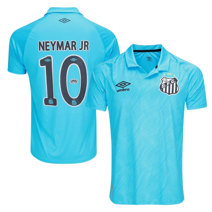 Santos Third Neymar JR 10 Fan Jersey 2025/26 Official Printing Go Jersey