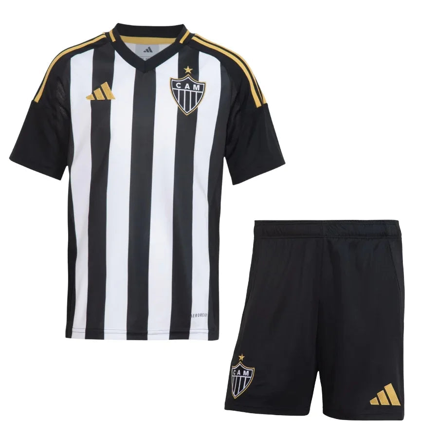 Kids Kit Atlético Mineiro Home Fan Jersey 2025/26 Go Jersey