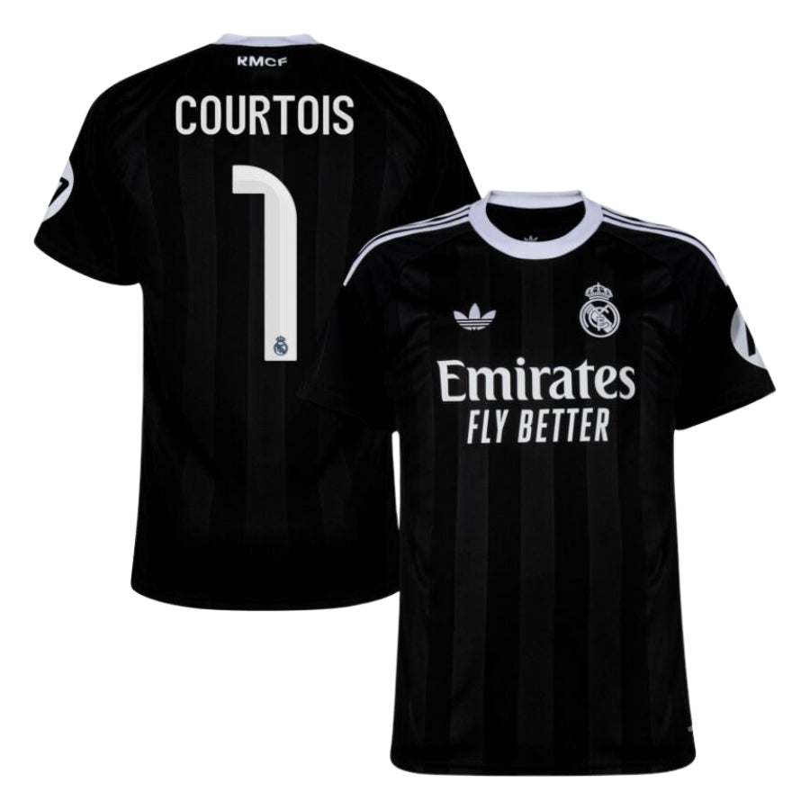 Real Madrid Courtois 1 Fan Jersey 2025/26 Go Jersey
