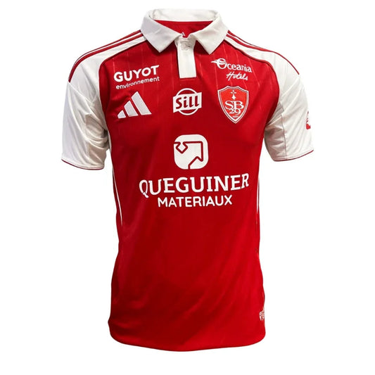 Stade Brestois Home Fan Jersey 2025/26 Go Jersey