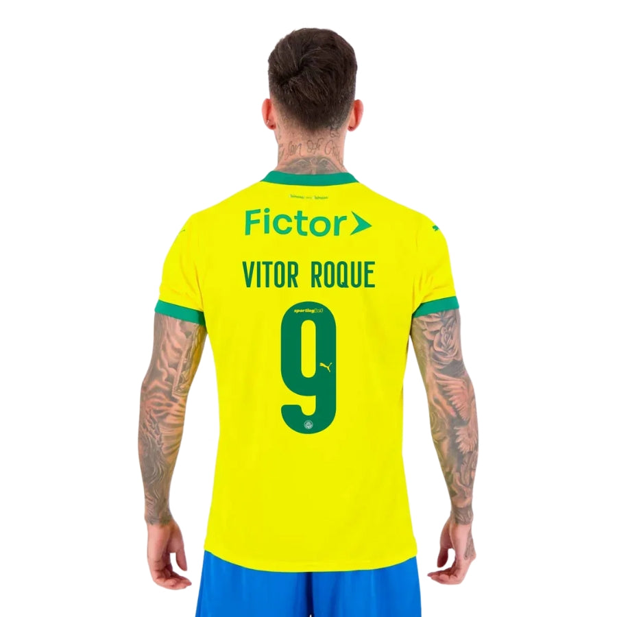 Palmeiras Third Vitor Roque 9 Fan Jersey 2025/26 Official Printing Go Jersey