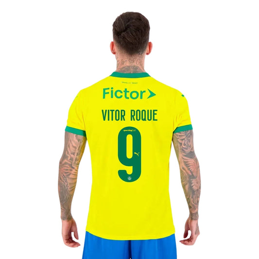 Palmeiras Third Vitor Roque 9 Fan Jersey 2025/26 Official Printing Go Jersey