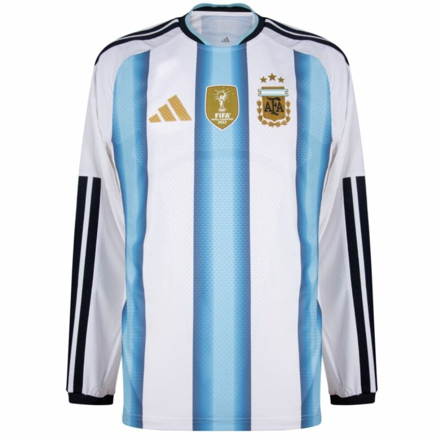 Argentina Home Long Sleeve Fan Jersey Shirt 2026 World Cup Go Jersey
