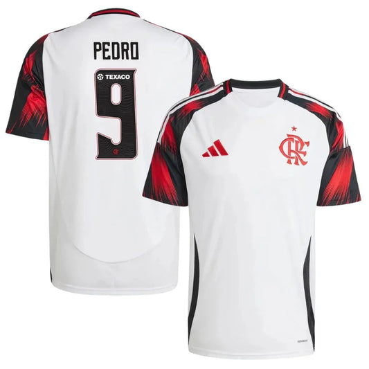 Flamengo Pedro 9 Away Fan Jersey 2025/26 Go Jersey