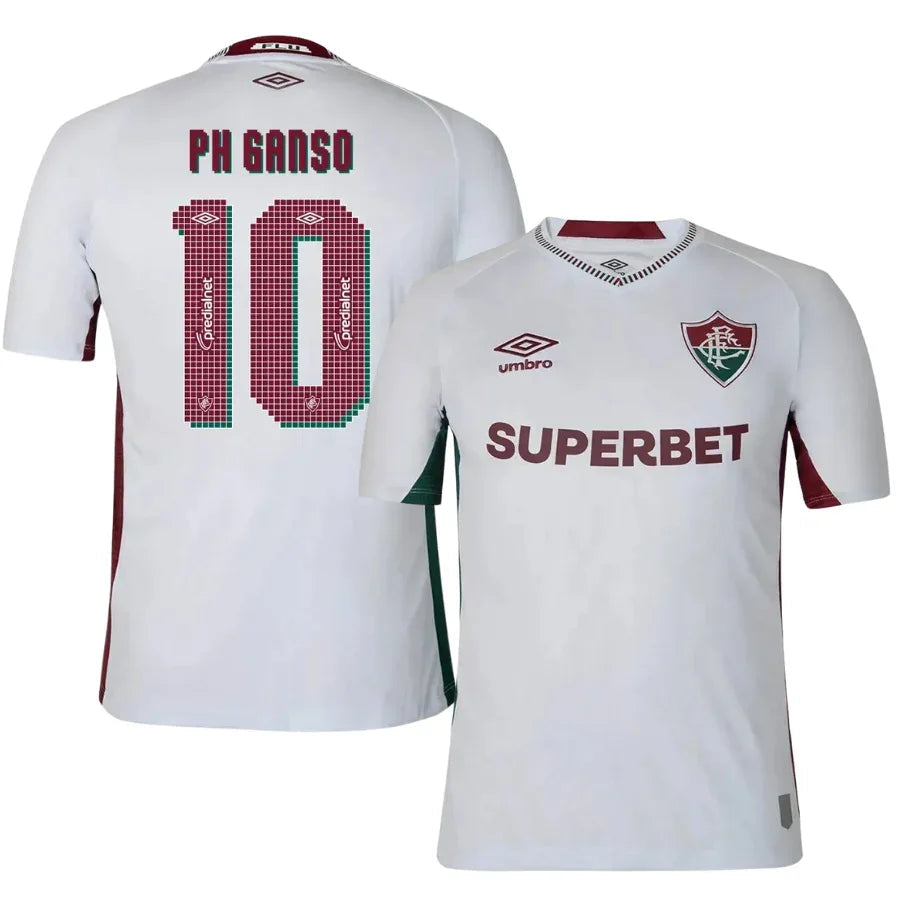 Fluminense PH GANSO 10 Away Fan Jersey 2025/26 Go Jersey