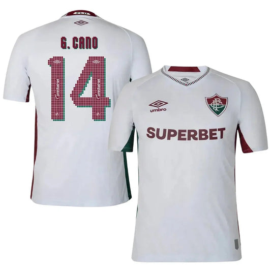 Fluminense G.CANO 14 Away Fan Jersey 2025/26 Go Jersey