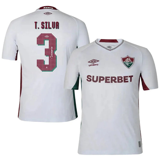 Fluminense T.Silva 3 Away Fan Jersey 2025/26 Go Jersey
