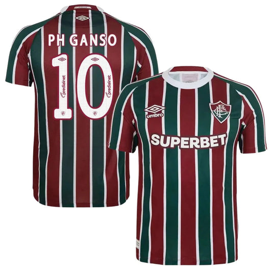 Fluminense PH Ganso 10 Home Fan Jersey 2025/26 Go Jersey