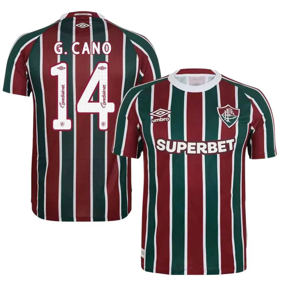 Fluminense G.CANO 14 Home Fan Jersey 2025/26 Go Jersey