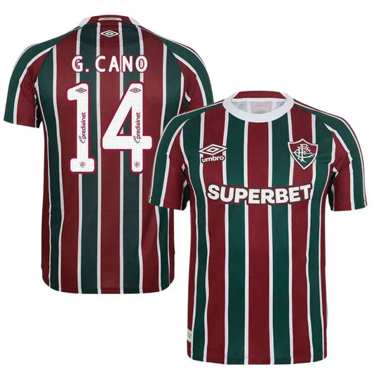 Fluminense G.CANO 14 Home Fan Jersey 2025/26 Go Jersey