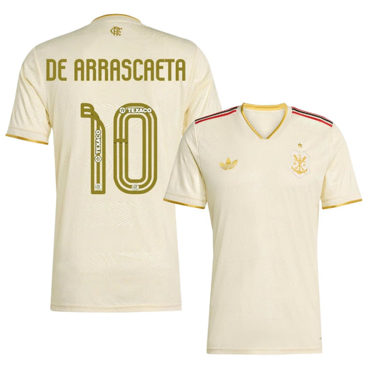 Flamengo Third De Arrascaeta 10 Fan Jersey 2025/26 Official Printing Go Jersey