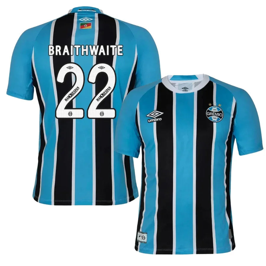 Gremio Home Braithwaite 22 Fan Jersey 2025/26 Go Jersey