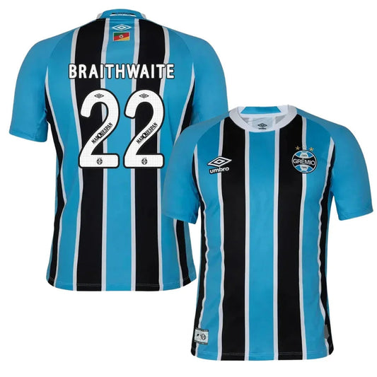 Gremio Home Braithwaite 22 Fan Jersey 2025/26 Go Jersey