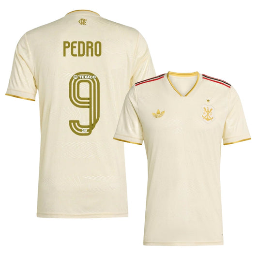 Flamengo Third Pedro 9 Fan Jersey 2025/26 Official Printing Go Jersey