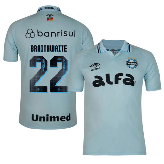 Gremio Away Braithwaite 22 Fan Jersey 2025/26 Go Jersey