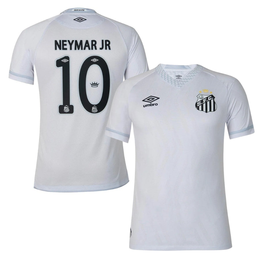 Santos Home Neymar JR 10 Fan Jersey 2025/26 Official Printing Go Jersey