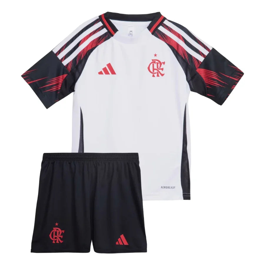 Kids Kit Flamengo Away 2025/26 Go Jersey