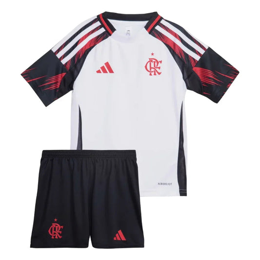 Kids Kit Flamengo Away 2025/26 Go Jersey