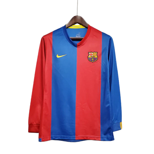 Jersey Longsleeve Barcelona 06/07 Grená Go Jersey