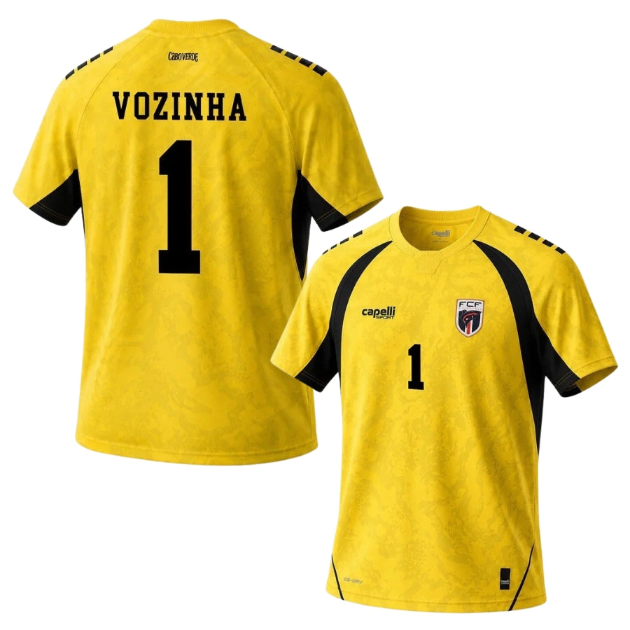 Cape Verde GK Vozinha 1 Fan Jersey 2026-2027 World Cup Go Jersey