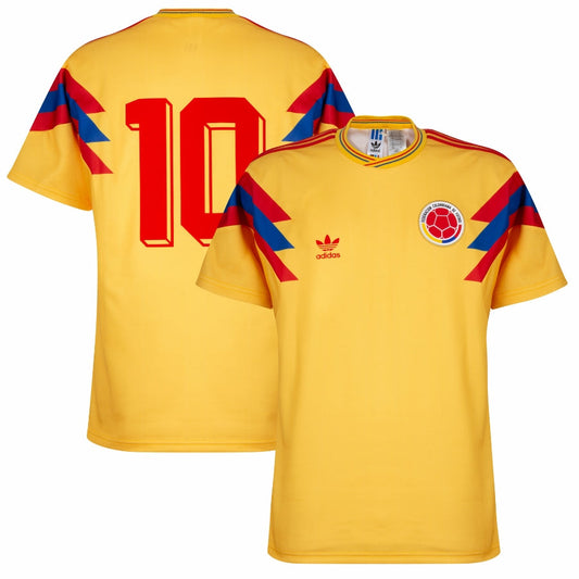 Retro Colombia Home Jersey 1990-91 Valderrama Go Jersey