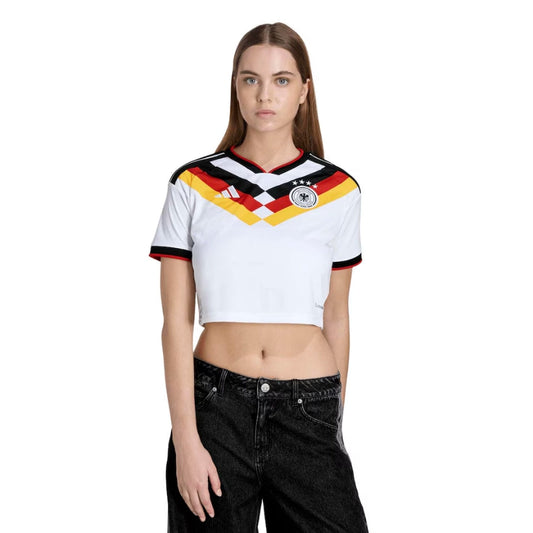 Germany Cropped Home Women’s Shirt 2026 World Cup Go Jersey