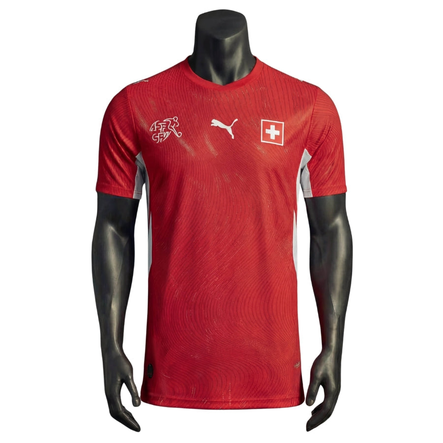Switzerland Home Player Version World Cup 2026 GoJersey