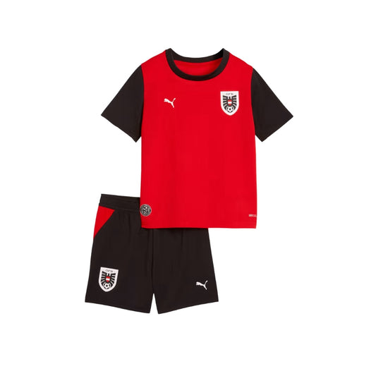 Kids kit Austria Home Fan Jersey Shirt 2026-2027 Go Jersey