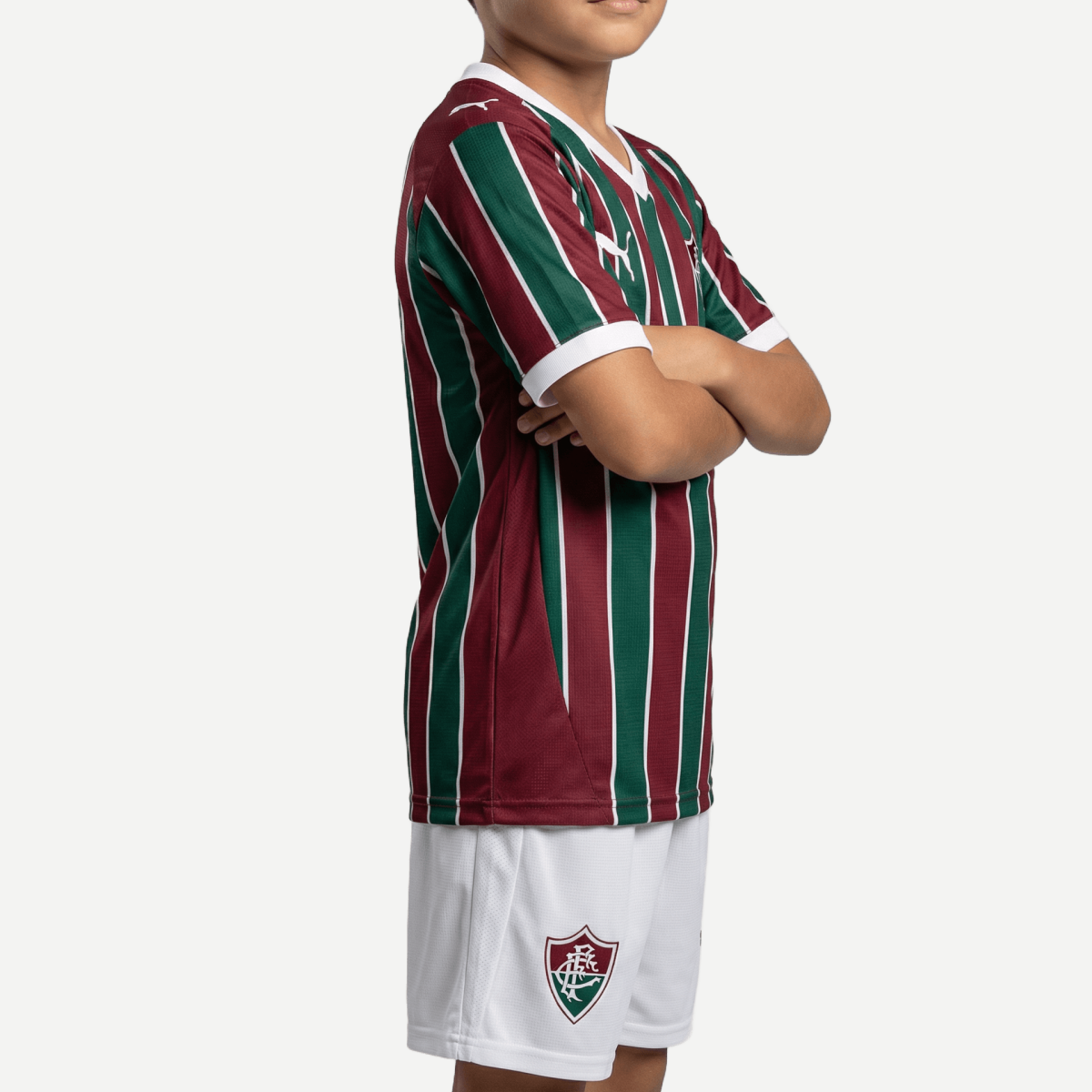 Kids Kit Fluminense 2026/27 I Fan Go Jersey
