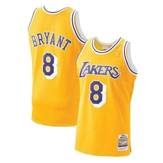 Regata Los Angeles Lakers – Mitchell & Ness NBA- yellow Go Jersey