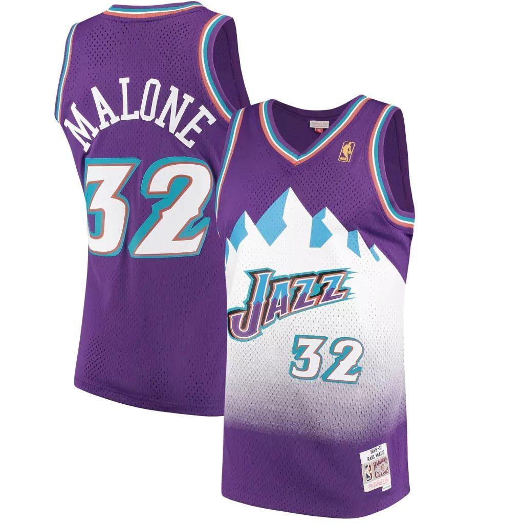 Regata Utah Jazz – Mitchell & Ness NBA – Purple Go Jersey