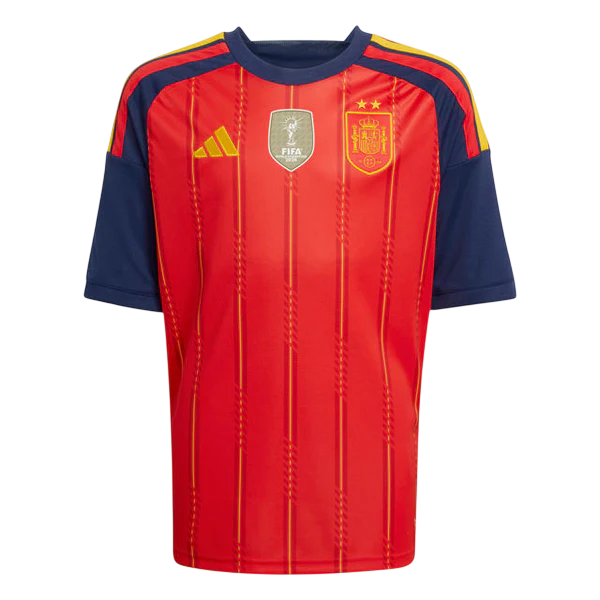 Kids Jersey Spain 2026/27 I Home Fan - World Cup Champions Edition Go Jersey