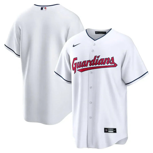 MLB Cleveland Guardians White I Go Jersey