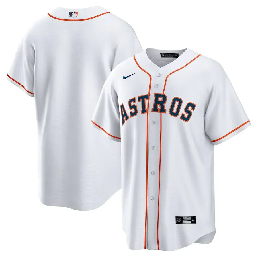MLB Houston Astros White I Go Jersey