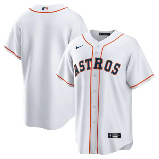 MLB Houston Astros White I Go Jersey