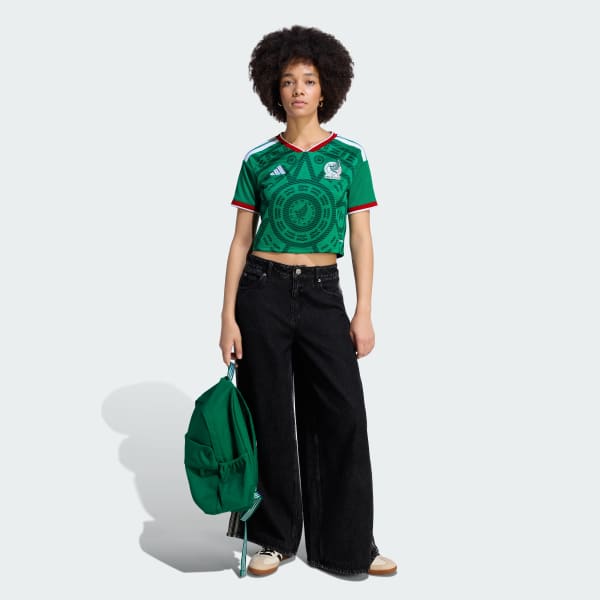 Mexico Home Cropped Jersey Women’s Home World Cup 2026 Go Jersey