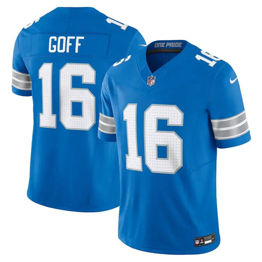 NFL Detroit Lions Blue Jared Goff 16 Limited Go Jersey