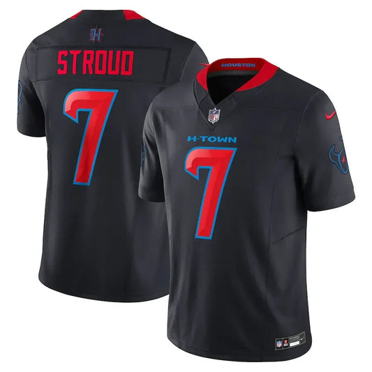 NFL Houston Texans Navy C.J. Stroud 7 Alternate Vapor Limited Go Jersey