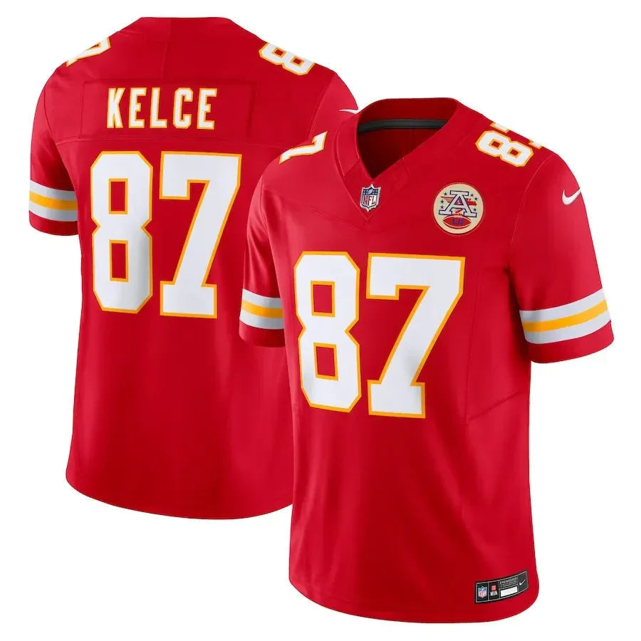 NFL Kansas City Chiefs Travis Kelce 87 Limited Go Jersey
