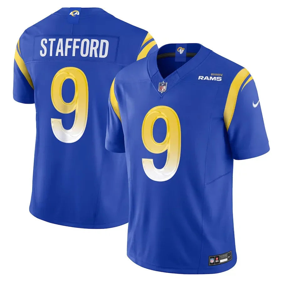 NFL Los Angeles Rams Royal Matthew Stafford 9 Limited Go Jersey