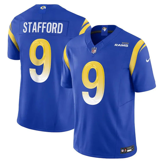 NFL Los Angeles Rams Royal Matthew Stafford 9 Limited Go Jersey