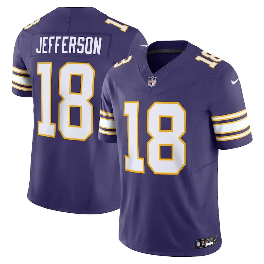 NFL Minnesota Vikings Home Justin Jefferson 18 Limited c Go Jersey
