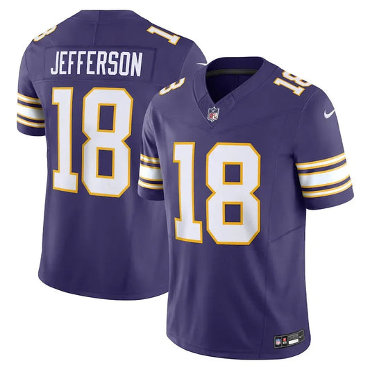 NFL Minnesota Vikings Home Justin Jefferson 18 Limited c Go Jersey