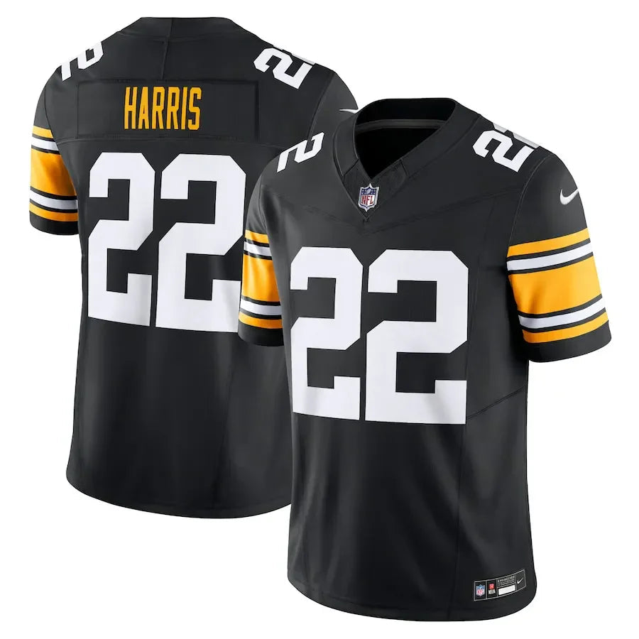 NFL Pittsburgh Steelers Najee Harris 22 Black Limited Go Jersey