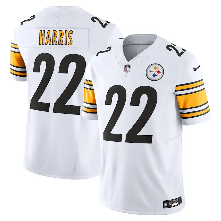 NFL Pittsburgh Steelers Najee Harris 22 White Limited Go Jersey