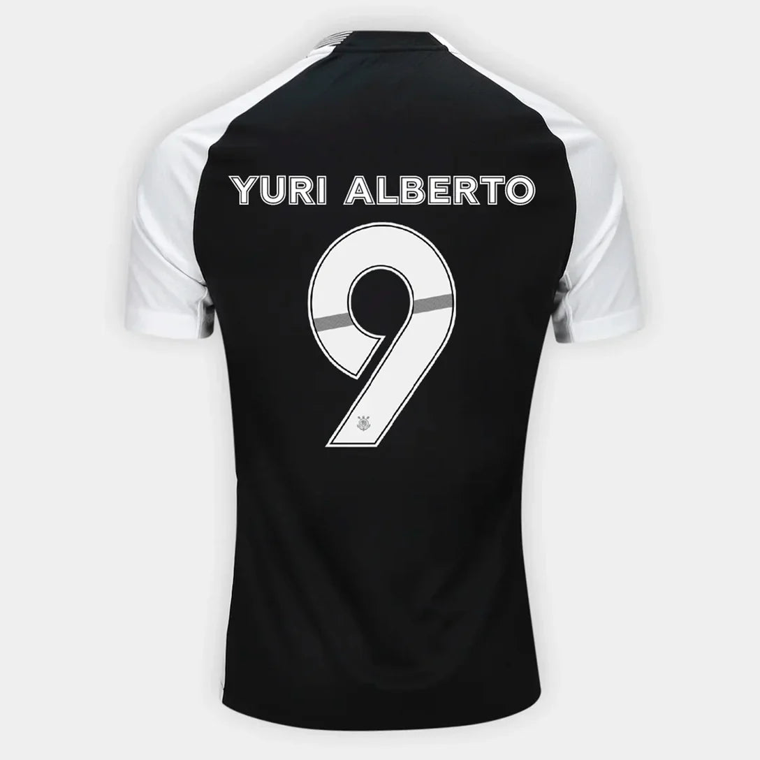 Jersey Corinthians 2025/26 Fan "Yuri Alberto 9" II Go Jersey
