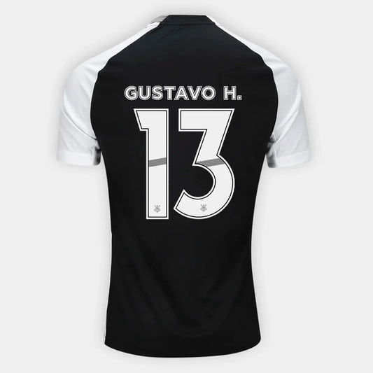 Jersey Corinthians 2025/26 Fan "Gustavo Henrique 13" II Go Jersey